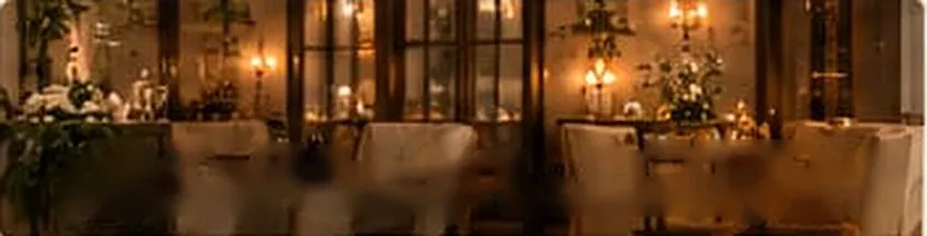Cozy dining space of Oi Café with ambient lighting and seating